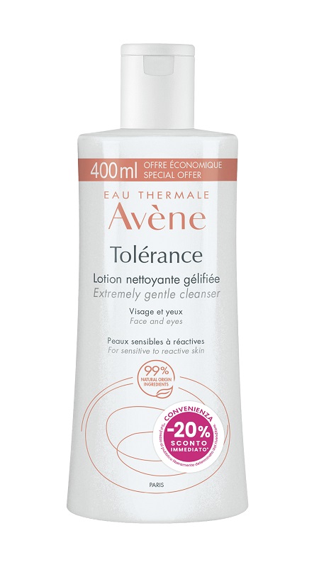 EAU THERMALE AVENE TOLERANCE LOZIONE 400 ML TAGLIO PREZZO -20% - Farmacia Artemisia di Montecuollo Dott. Angelo snc
