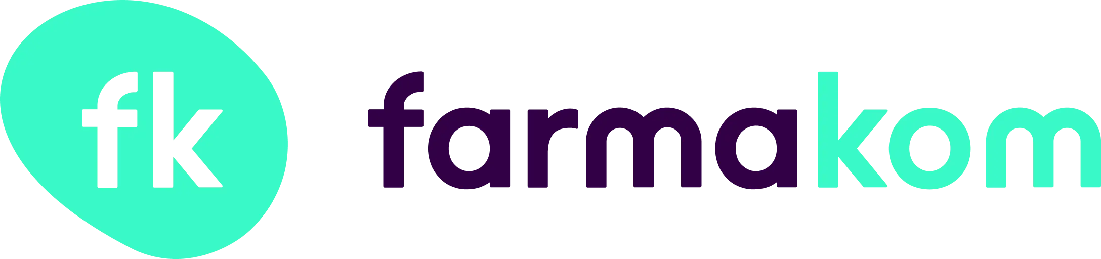 Logo Farmakom modalità tema colori chiaro